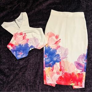 Ginger Fizz Floral XS set